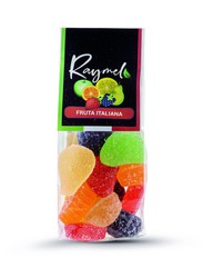 Håndværksmæssig italiensk frugtslik 100 gram Raymel