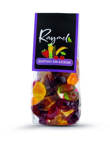 Assortiment de bonbons artisanaux sans sucre 140 grammes Raymel