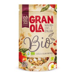 Bio appel gember granola 275 gr la newyorkina