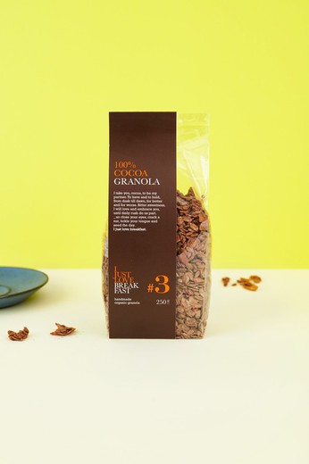 Granola Gourmet Belga cacao 250 g I Just Love Breakfast
