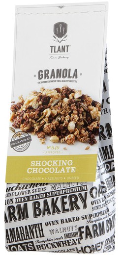 Granola shocking choklad 300 gr glutenfri tlant