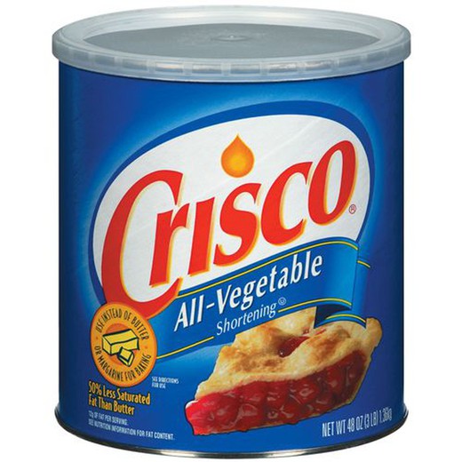 grasso vegetale 1,36 kg crisco