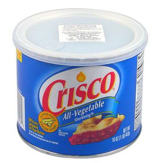 Grasa vegetal 450 grs crisco