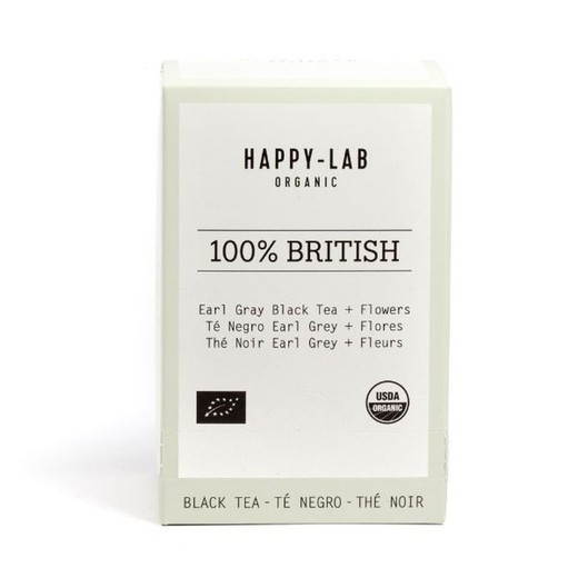Happy-lab 100% brittisk dispenser 25 pyramider