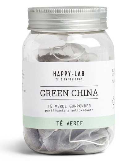 Vaso in porcellana verde Happy-lab 14 piramidi