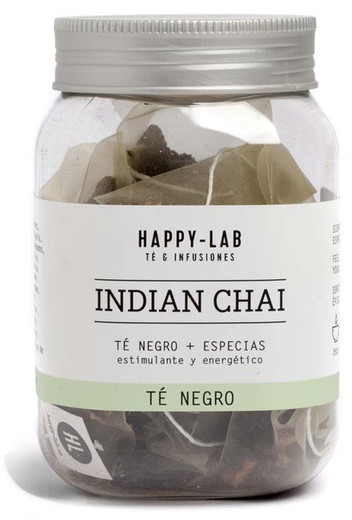 Happy-lab indyjski garnek chai 14 piramid