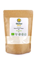 Harina Arroz Integral Sin Gluten 500 G Gluten Zero