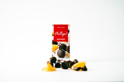 Hattys Chocolat et Orange 120 grammes Noël