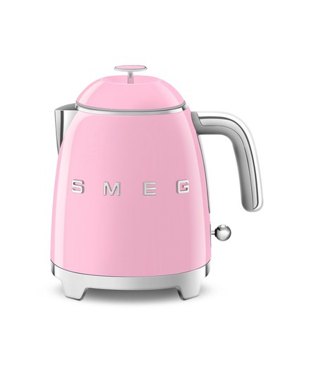 Smeg Bouilloire 0,8 l Rétro Rose