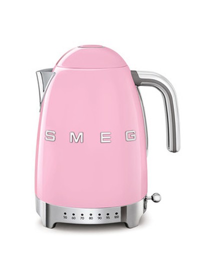 Bollitore Smeg retrò rosa da 1,7 l