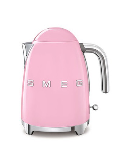 Bollitore Smeg retrò rosa da 1,7 l