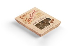 Hojas chocolate leche amatller 60 grs