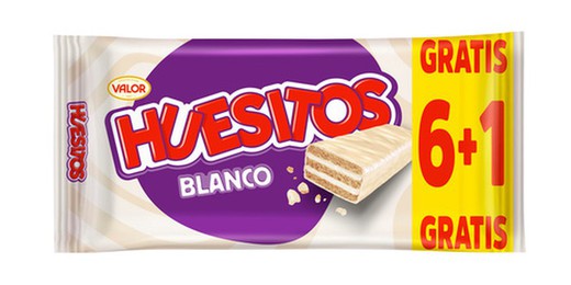Huesitos Blanco 6+1X20 G (36Ud)