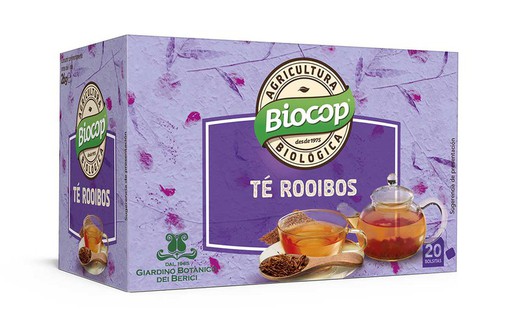 infusão de chá de rooibos orgânico biocop 20 b orgânico orgânico
