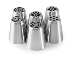 Juego 6 Boquillas Rusas D 3,5X4,2 Cm Lacor