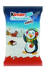 Kinder Chocolate Bag 78 grs Christmas