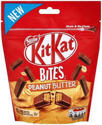 KITKAT Bites Cacahuete Bolsa 104g