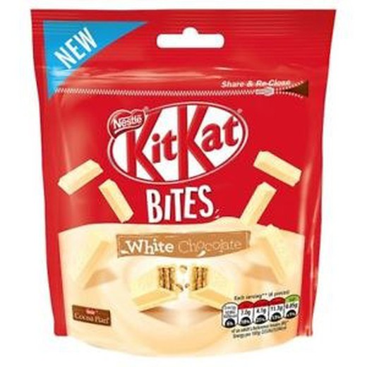 KITKAT Bites Chocolate Blanco Bag 104g