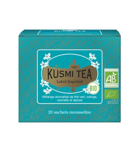 Etichetta il tè kusmi imperiale