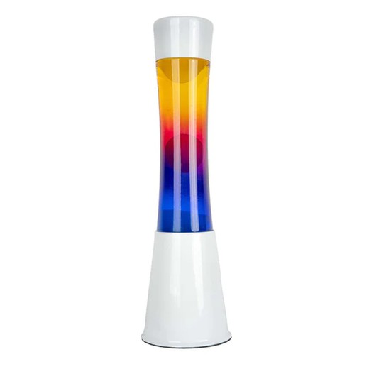 Lampa w kształcie wieży lawowej Gradient Tricolor Szczelina Idealny prezent