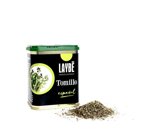 Lata Tomillo Limonero Español Laybé Especies Gourmet 40 grs