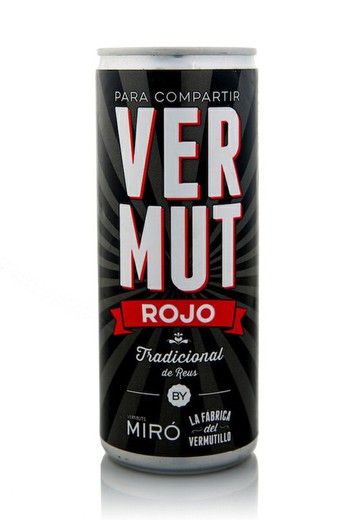 Lata vermut rojo (15º)