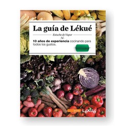 Cooking recipes book with lékue Spanish lekue guide