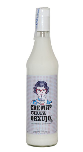 Tigernut cream liqueur bottle 25 cl orxujo