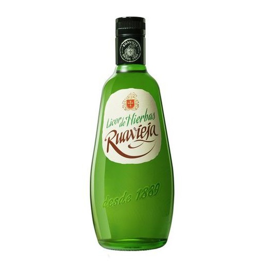 Licor hierbas ruavieja 0,7 litres