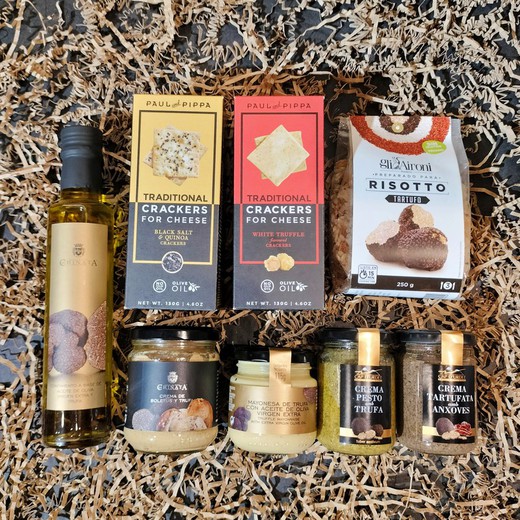 Gourmet Lot-producten met truffel