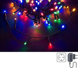 Multicolor Christmas lights 300 lights with Multicolor plug Bizzotto