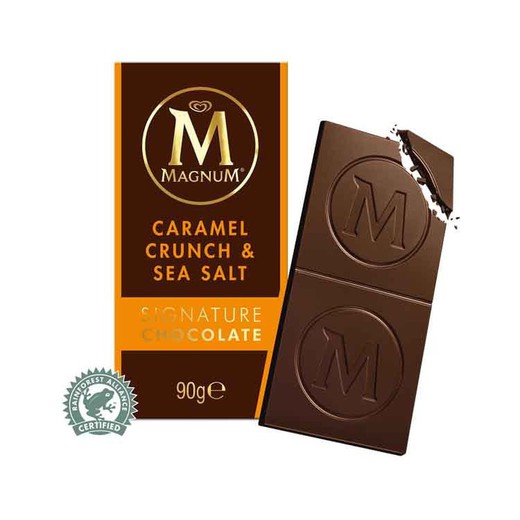 Magnum tableta chocolate caramelo 90 grs