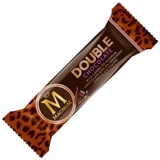 Magnum tableta doble chocolate 37 grs