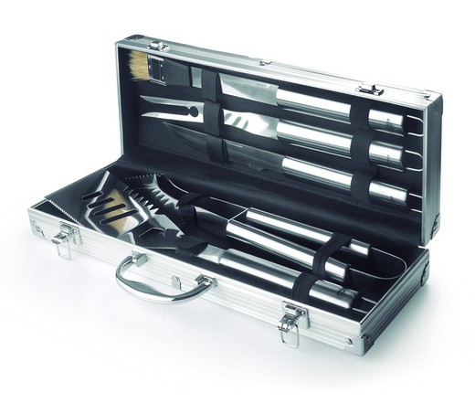 Barbecue Suitcase 5 Pieces Lacor