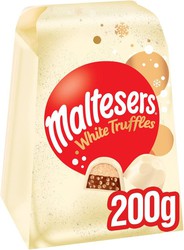 Maltesers Trufas Chocolate Blanco Caja Regalo 200g