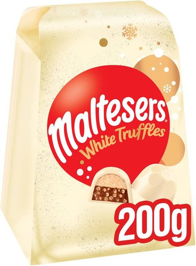 Maltesers Trufas Chocolate Blanco Caja Regalo 200g