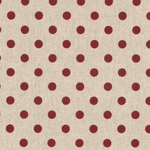 Vlekbestendig tafelkleed 140x140 romantisch rood