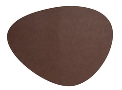 Mantel Cuero Individual Oval Lacor para Restaurante