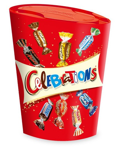 Assortiment de chocolats MARS CELEBRATIONS 380G