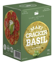 Maxi Cracker Albahaca Lady Joseph 150 grs