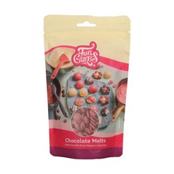 Ruby chokolade smelter 250 g funcakes
