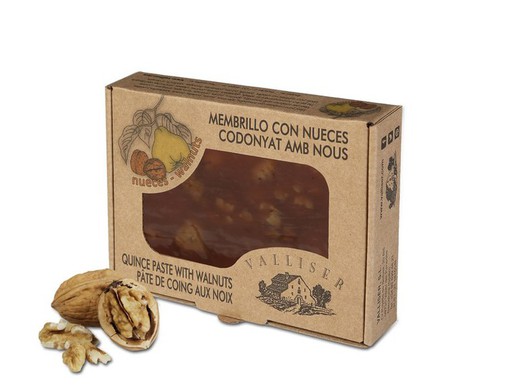 Membrillo artesano con nueces 350 grs