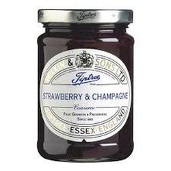 Mermelada de fresas y champagne tiptree 340 g