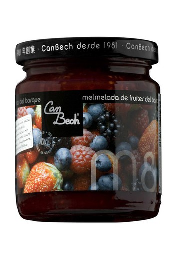 Forest fruit jam 290 gr can bech