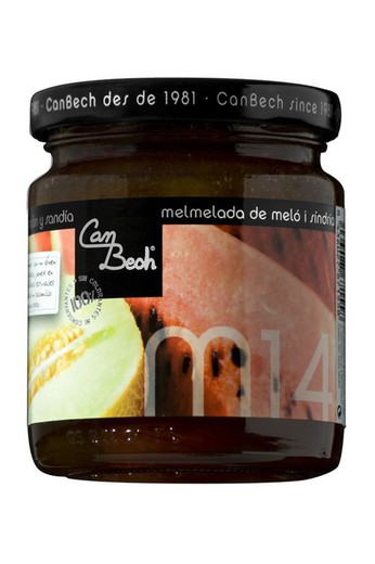 Confiture de melon et pastèque 300 gr can bech