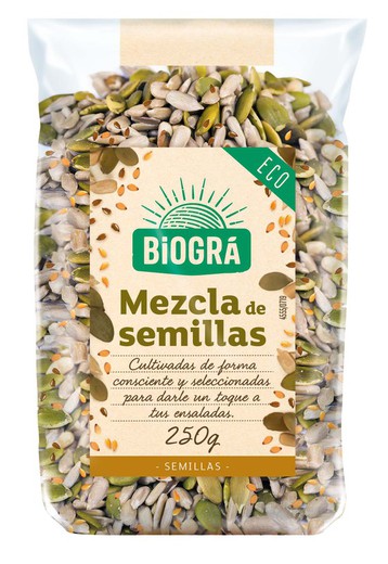 Mezcla de semillas 250g Semillas Ecológicas Biogra