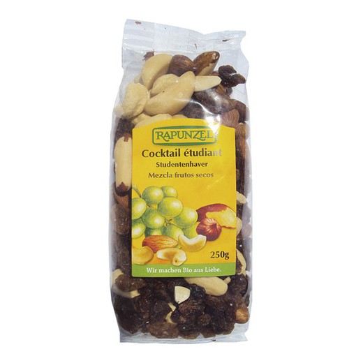Mistura de frutos secos de rapunzel biológico 250 g