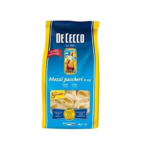 Mezzi paccheri nº225 of cecco 500 grs