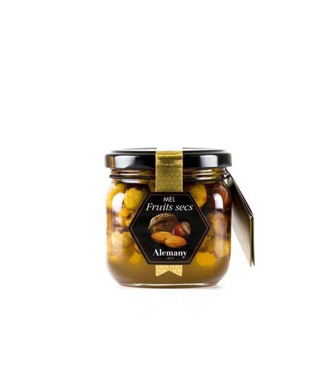 Honey with german hazelnut 250 grs