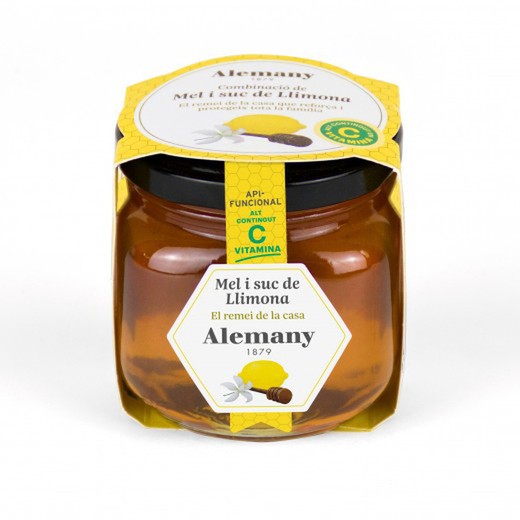 Honey with Lemon 250 grs Alemany